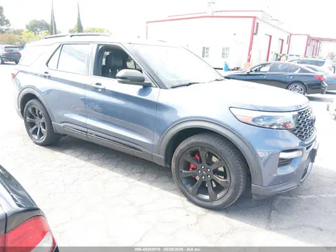 1FM5K8GC7MGA95888 — 2021 Ford Explorer ST, Задняя часть (Rear), фото до ремонта