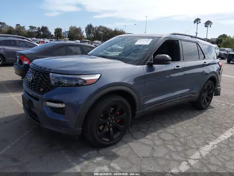 2021 Ford Explorer St VIN 1FM5K8GC7MGA95888 фото 2