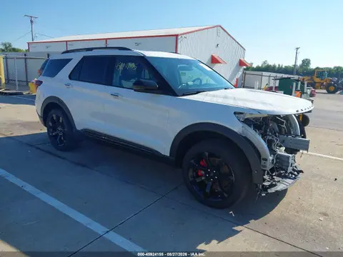 1FM5K8GC3PGB97340 — 2023 Ford Explorer ST, Передняя часть (Front End), фото до ремонта