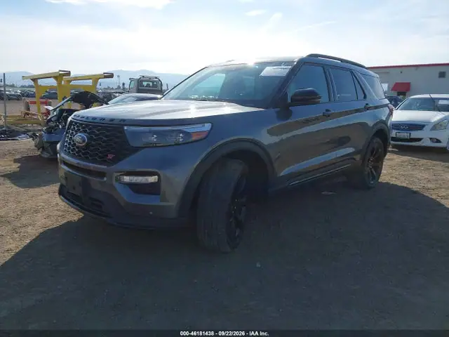 1FM5K8GC5PGC37630 — 2023 Ford Explorer ST, фото 2 с аукциона IAAI 13.10.2026, Задняя часть