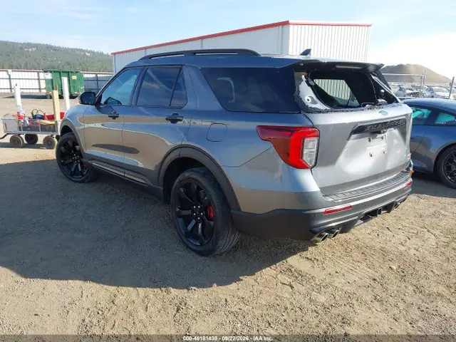 1FM5K8GC5PGC37630 — 2023 Ford Explorer ST, фото 3 с аукциона IAAI 13.10.2026, Задняя часть