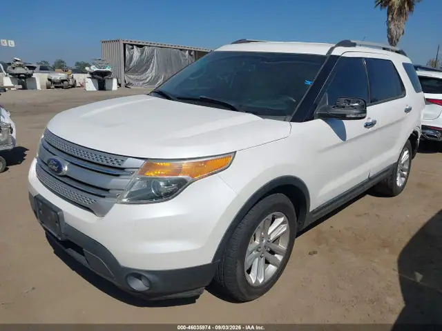 1FM5K7D86EGB01305 — 2014 Ford Explorer XLT, фото 2 с аукциона IAAI 30.09.2026, Задняя часть слева