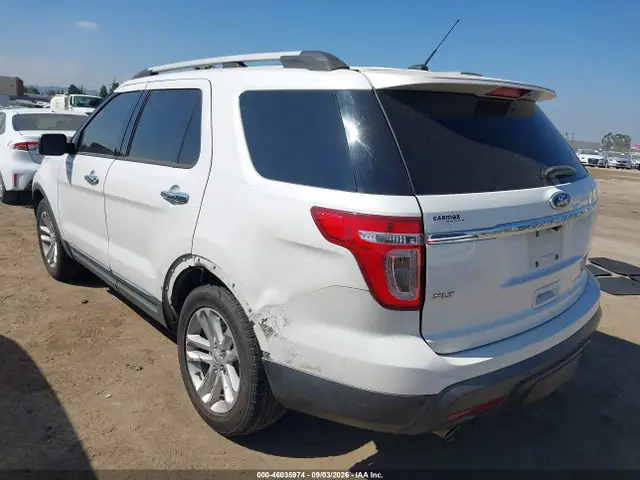 1FM5K7D86EGB01305 — 2014 Ford Explorer XLT, фото 3 с аукциона IAAI 30.09.2026, Задняя часть слева