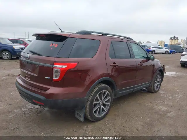 1FM5K8D87FGB99221 — 2015 Ford Explorer XLT, фото 4 с аукциона IAAI 29.09.2026, Передняя часть