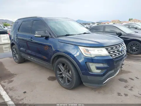 1FM5K8D8XGGB63735 — 2016 Ford Explorer XLT, Передняя часть слева (Left Front), фото до ремонта