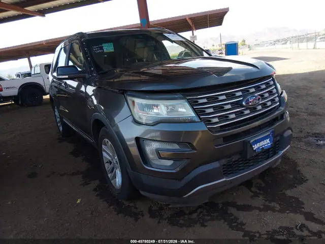 1FM5K7D89GGC05290 — 2016 Ford Explorer XLT, Передняя часть слева (Left Front), фото до ремонта