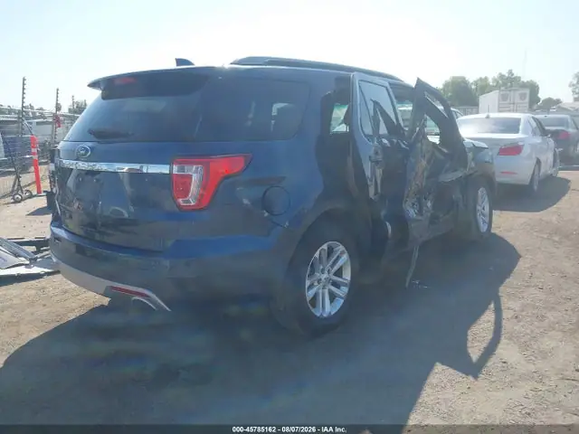 1FM5K7D81GGD14441 — 2016 Ford Explorer XLT, фото 4 с аукциона IAAI 13.10.2026, Правый бок