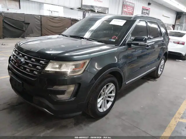 1FM5K7DH3GGC71317 — 2016 Ford Explorer XLT, фото 2 с аукциона IAAI 13.10.2026, Передняя часть справа