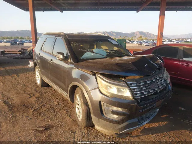2017 Ford EXPLORER XLT VIN 1FM5K7D89HGA61368 фото 1