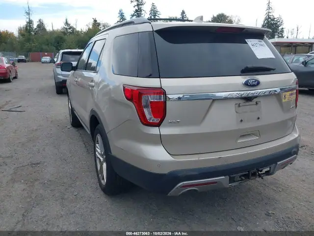 1FM5K8D80HGC06271 — 2017 Ford Explorer XLT, фото 3 с аукциона IAAI 14.10.2026, Естественный износ