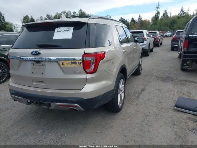 1FM5K8D80HGC06271 — 2017 Ford Explorer XLT, фото 4 с аукциона IAAI 14.10.2026, Естественный износ