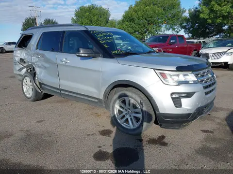 1FM5K8D86JGB20467 — 2018 Ford Explorer XLT, Задняя часть (Rear), фото до ремонта