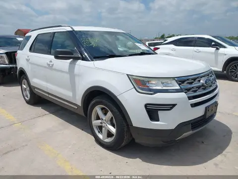 1FM5K7D89JGA35536 — 2018 Ford Explorer XLT, Задняя часть слева (Left Rear), фото до ремонта