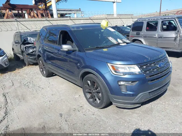 1FM5K7D84JGA25688 — 2018 Ford Explorer XLT, Коробка передач (Transmission Damage), фото до ремонта