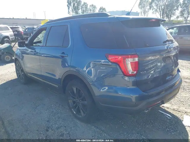 1FM5K7D84JGA25688 — 2018 Ford Explorer XLT, фото 3 с аукциона IAAI 30.09.2026, Коробка передач