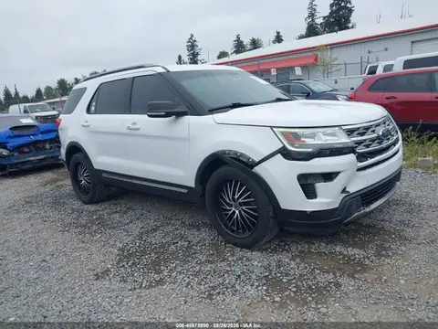1FM5K8D81JGB61461 — 2018 Ford Explorer XLT, Передняя часть (Front End), фото до ремонта