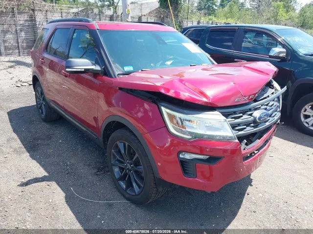 2019 Ford EXPLORER XLT VIN 1FM5K8D82KGA66716 фото 1