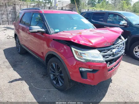 1FM5K8D82KGA66716 — 2019 Ford Explorer XLT, Передняя часть (Front End), фото до ремонта