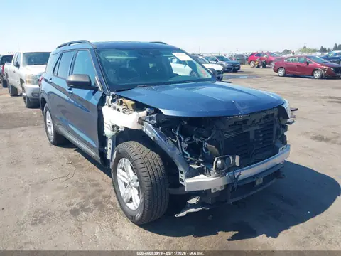 1FMSK8DH7LGC50375 — 2020 Ford Explorer XLT, Передняя часть, фото до ремонта