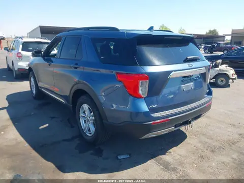 2020 Ford EXPLORER XLT VIN 1FMSK8DH7LGC50375 фото 3