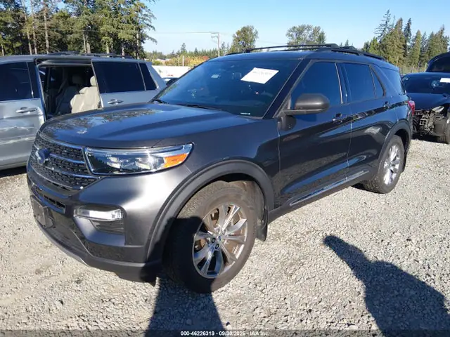 1FMSK8DH4LGB75070 — 2020 Ford Explorer XLT, фото 2 с аукциона IAAI 14.10.2026, Задняя часть