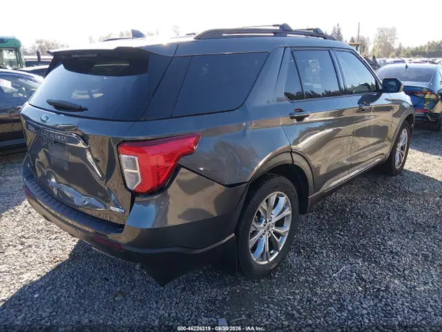 1FMSK8DH4LGB75070 — 2020 Ford Explorer XLT, фото 4 с аукциона IAAI 14.10.2026, Задняя часть