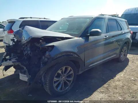 2021 Ford EXPLORER XLT VIN 1FMSK8DHXMGA89781 фото 2