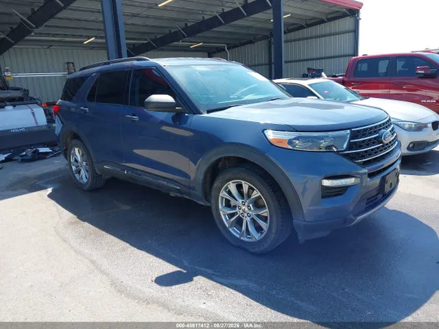 2021 Ford EXPLORER XLT VIN 1FMSK8DH7MGB60788 фото 1