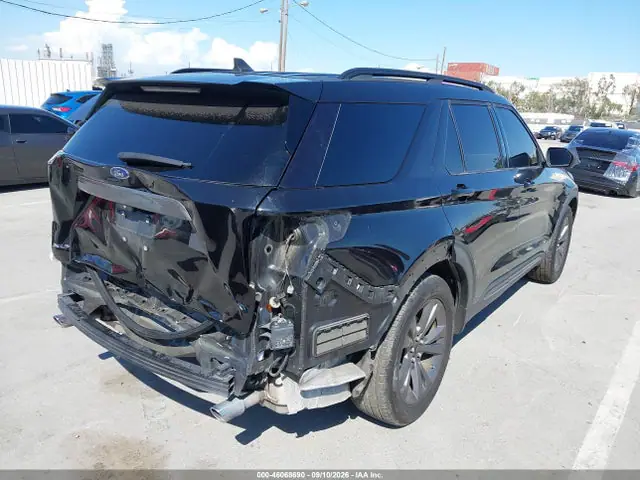 1FMSK7DH2MGA16561 — 2021 Ford Explorer XLT, фото 4 с аукциона IAAI 14.10.2026, Задняя часть