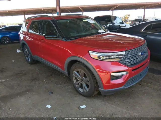 1FMSK7DH3PGB32663 — 2023 Ford Explorer XLT, Задняя часть справа (Right Rear), фото до ремонта