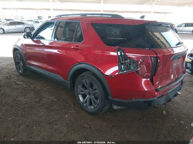 1FMSK7DH3PGB32663 — 2023 Ford Explorer XLT, фото 3 с аукциона IAAI 13.10.2026, Задняя часть справа