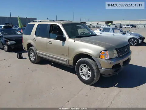 1FMZU63E92ZA01311 — 2002 Ford Explorer, Передняя часть, фото до ремонта