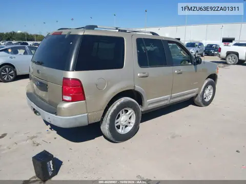 2002 Ford Explorer Xlt VIN 1FMZU63E92ZA01311 фото 5