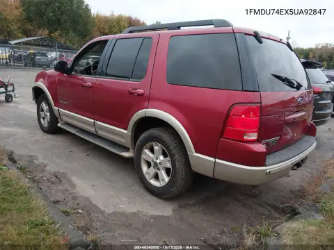 2005 Ford Explorer Eddie Bauer VIN 1FMDU74EX5UA92847 фото 4