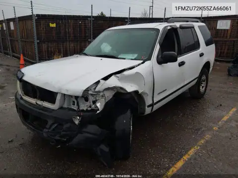 1FMZU72K55ZA66061 — 2005 Ford Explorer, фото 2 с аукциона IAAI, Передняя часть