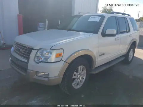 1FMEU74E88UB01828 — 2008 Ford Explorer, Передняя часть, фото до ремонта