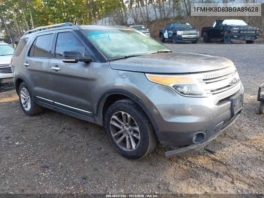 2011 Ford Explorer Xlt VIN 1FMHK8D83BGA89628 фото 2