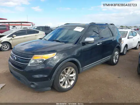 2011 Ford Explorer Limited VIN 1FMHK8F82BGA32723 фото 3