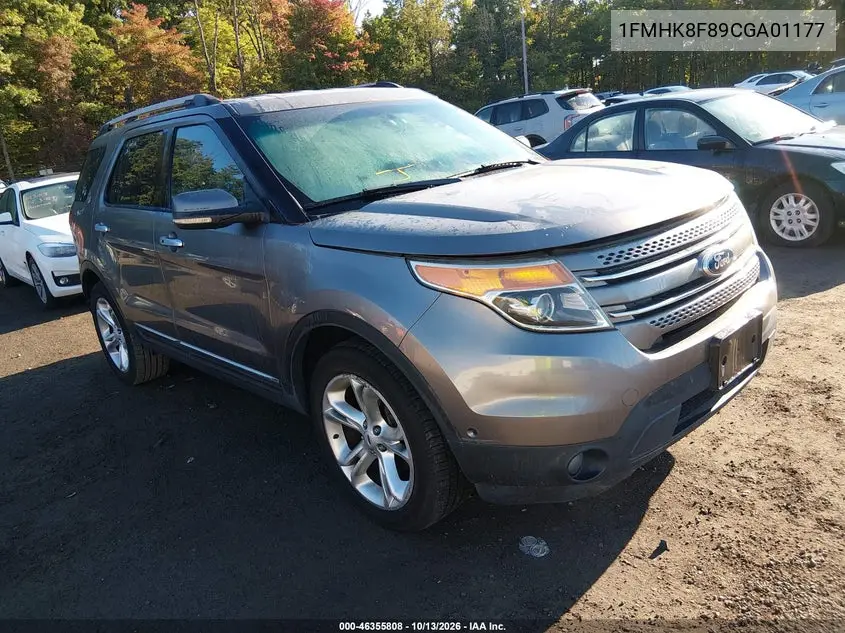 2012 Ford Explorer Limited VIN 1FMHK8F89CGA01177 фото 2