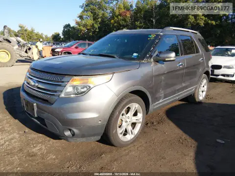 2012 Ford Explorer Limited VIN 1FMHK8F89CGA01177 фото 3