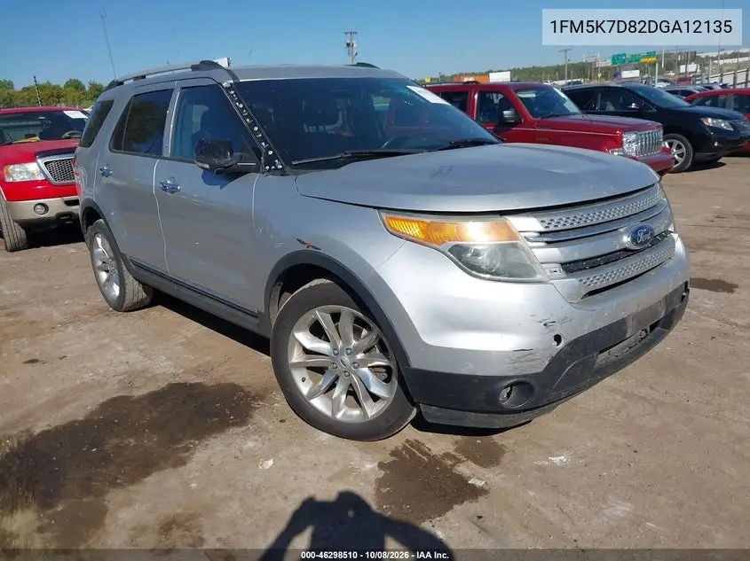 2013 Ford Explorer Xlt VIN 1FM5K7D82DGA12135 фото 2