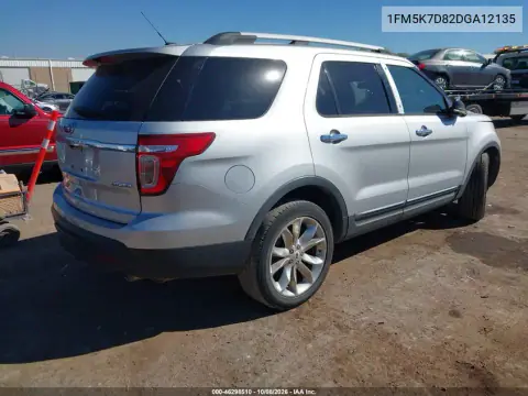 2013 Ford Explorer Xlt VIN 1FM5K7D82DGA12135 фото 5