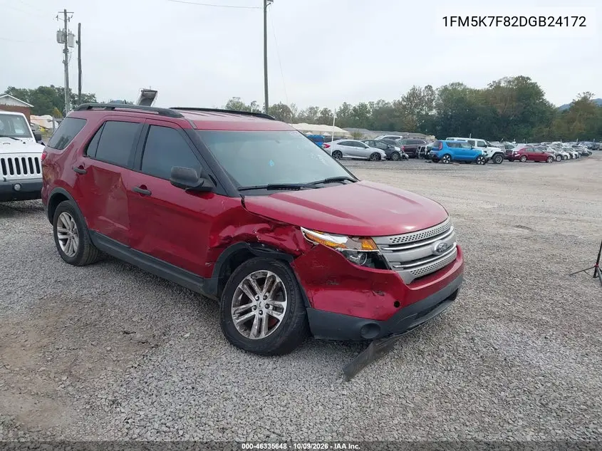 2013 Ford Explorer Limited VIN 1FM5K7F82DGB24172 фото 2