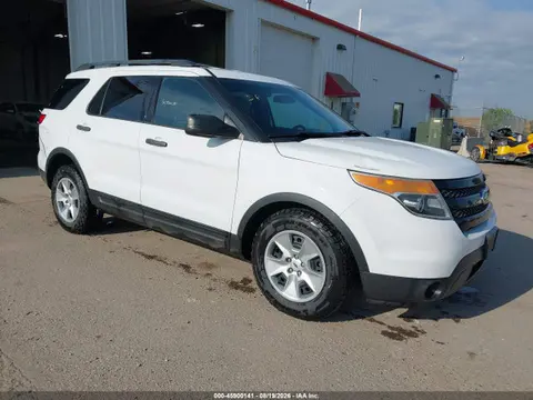 1FM5K8B86EGB80368 — 2014 Ford Explorer, Задняя часть (Rear), фото до ремонта