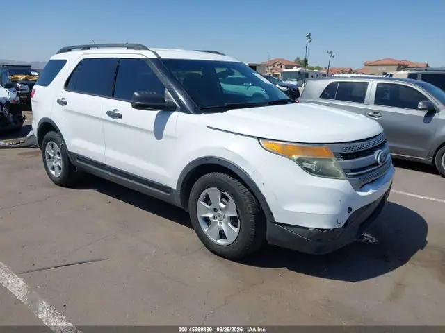 1FM5K7B8XEGB37162 — 2014 Ford Explorer, Передняя часть (Front End), фото до ремонта