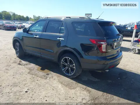 2014 Ford Explorer Sport VIN 1FM5K8GT1EGB55326 фото 4