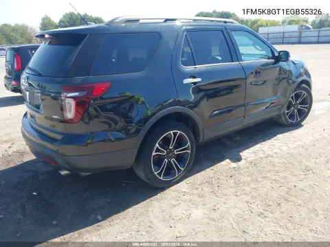 2014 Ford Explorer Sport VIN 1FM5K8GT1EGB55326 фото 5