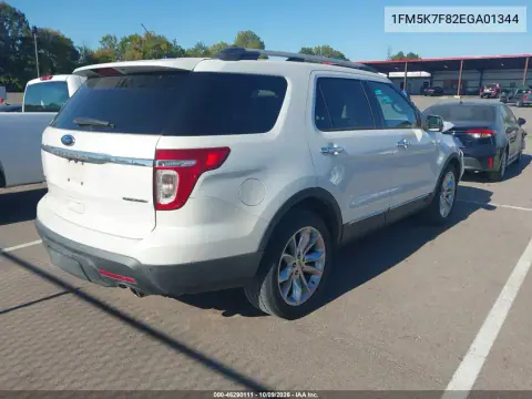 2014 Ford Explorer Limited VIN 1FM5K7F82EGA01344 фото 5