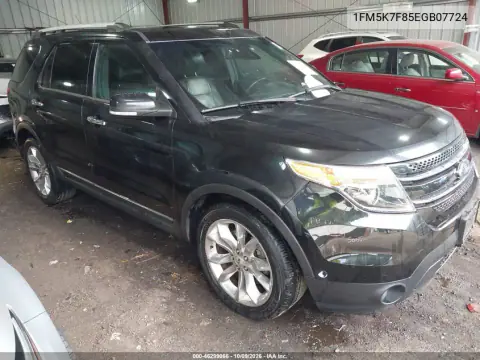 1FM5K7F85EGB07724 — 2014 Ford Explorer, Левая / Правая сторона, фото до ремонта
