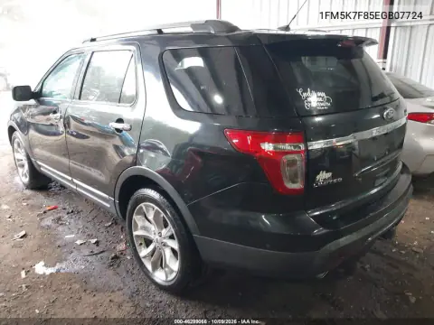 2014 Ford Explorer Limited VIN 1FM5K7F85EGB07724 фото 4